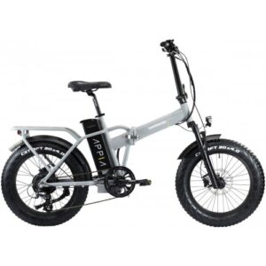 Lombardo Appia E-Bike 20" Grey Tomaia White Matt