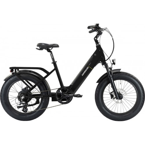 96_Aurelia_Agevole-500x500 Lombardo Aurelia Agevole E-Bike 20" Black Ossidiana White Monroe Glossy - Image 1