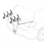 Menabo Marius Σχάρα κοτσαδόρου 3 ποδηλάτων - Image 3