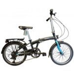 Energy Elegance 20" Black 'n' Vivid Teal (Σπαστό αλουμινίου - Folding)