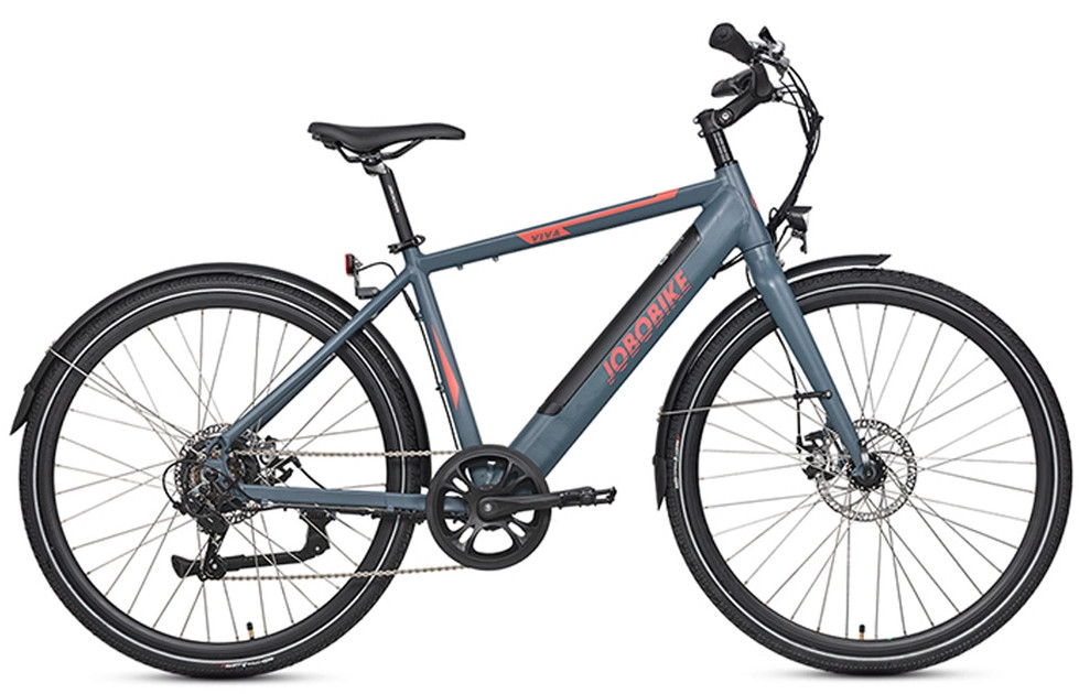 jobobike-viva-light-ebike-citybike-blue Velogreen JOBO VIVA 28 City 10Ah LG - Image 1
